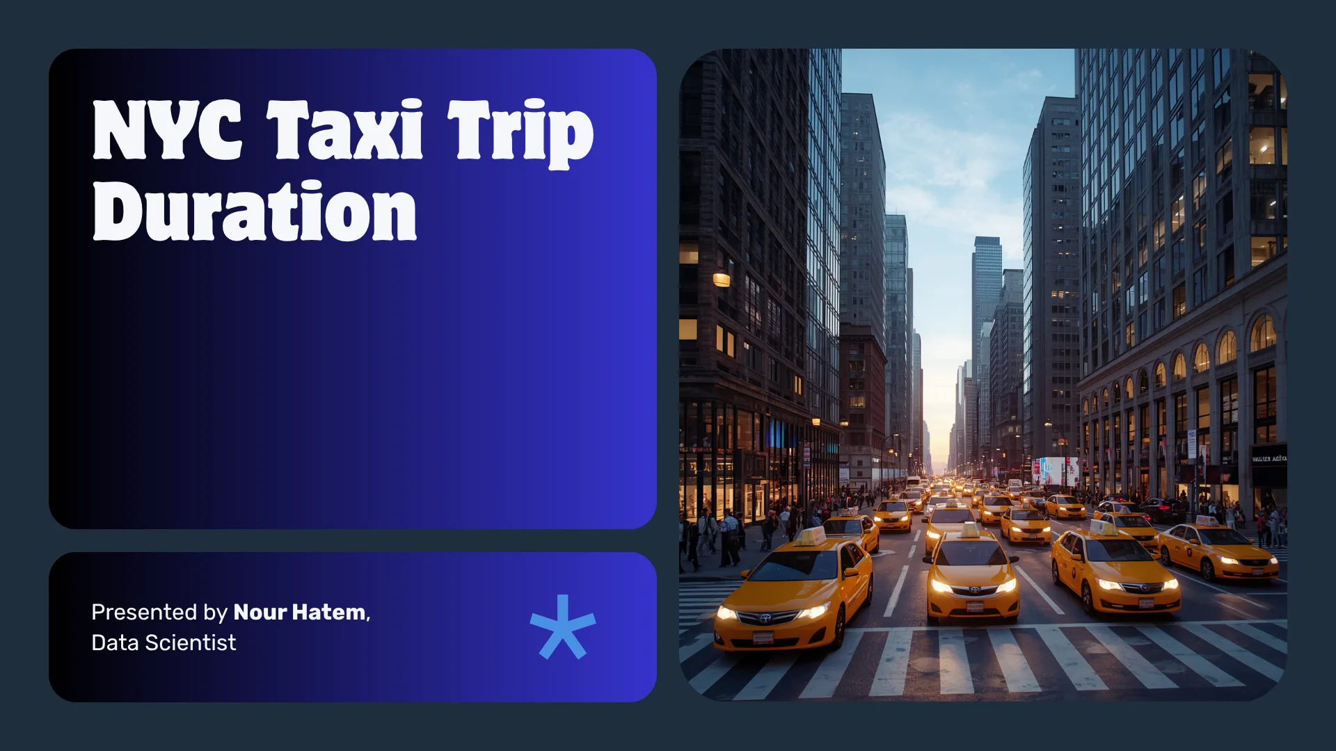 NYC Taxi Trip Duration Pipeline